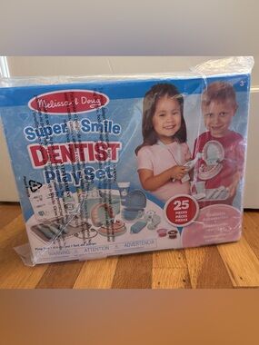 Melissa & Doug Dentist Play Set - Pink and Blue Accessories